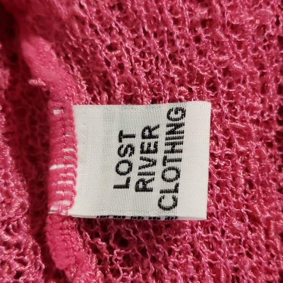 CT807 Lost River Pink Open Cover Up S - Picture 4 of 4